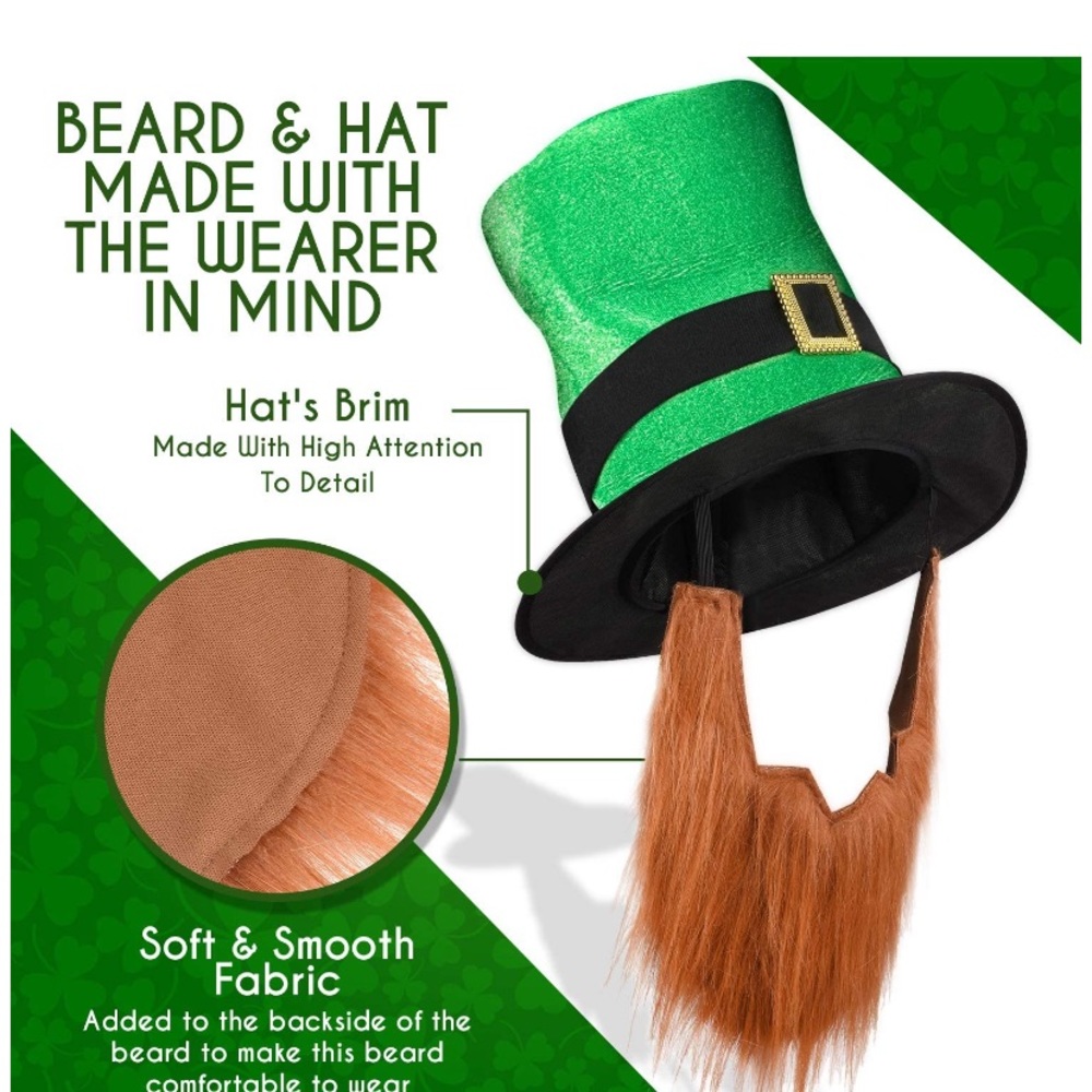 Saint Patrick’s Day Leprechaun costume hat